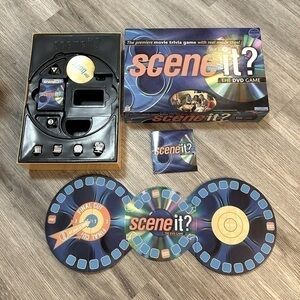 SCENE IT? DVD movie trivia family board game. Excellent, like new condition.